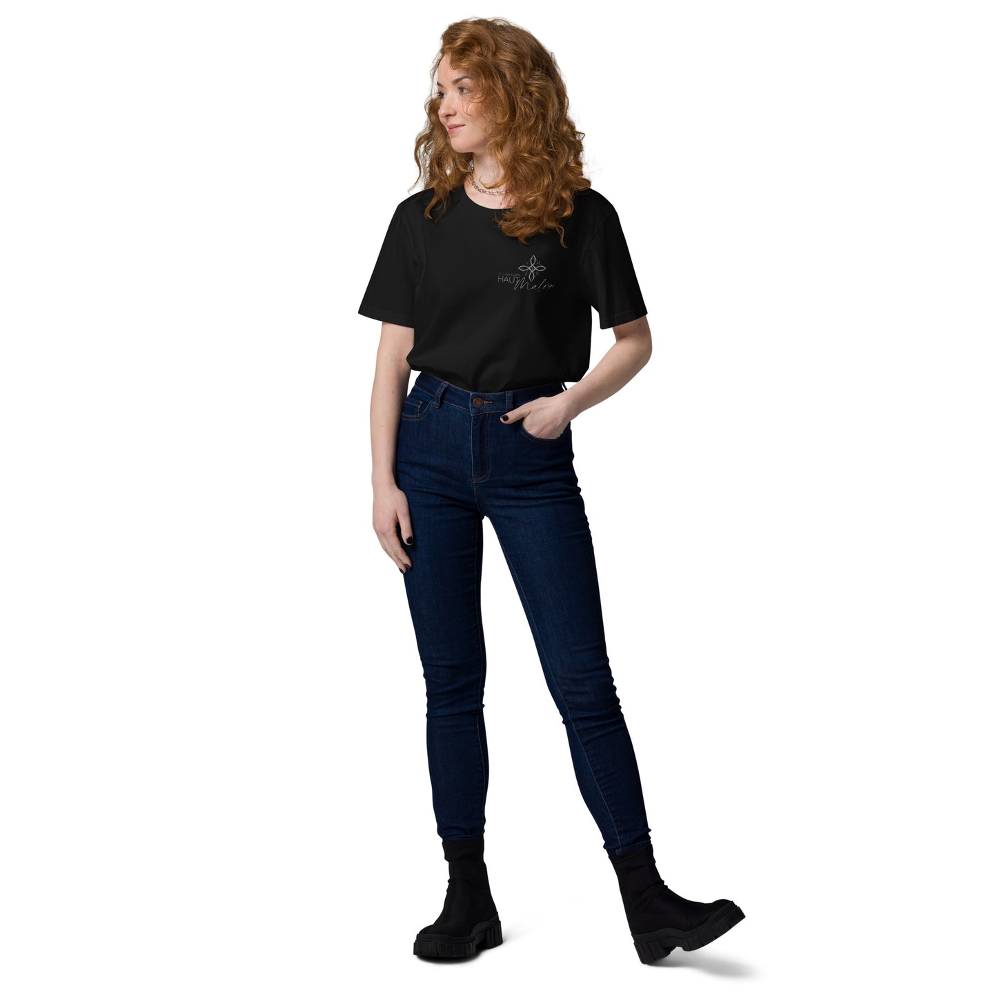 Chiemseer Hautmalerei - Flower - Unisex-Bio-Baumwoll-T-Shirt