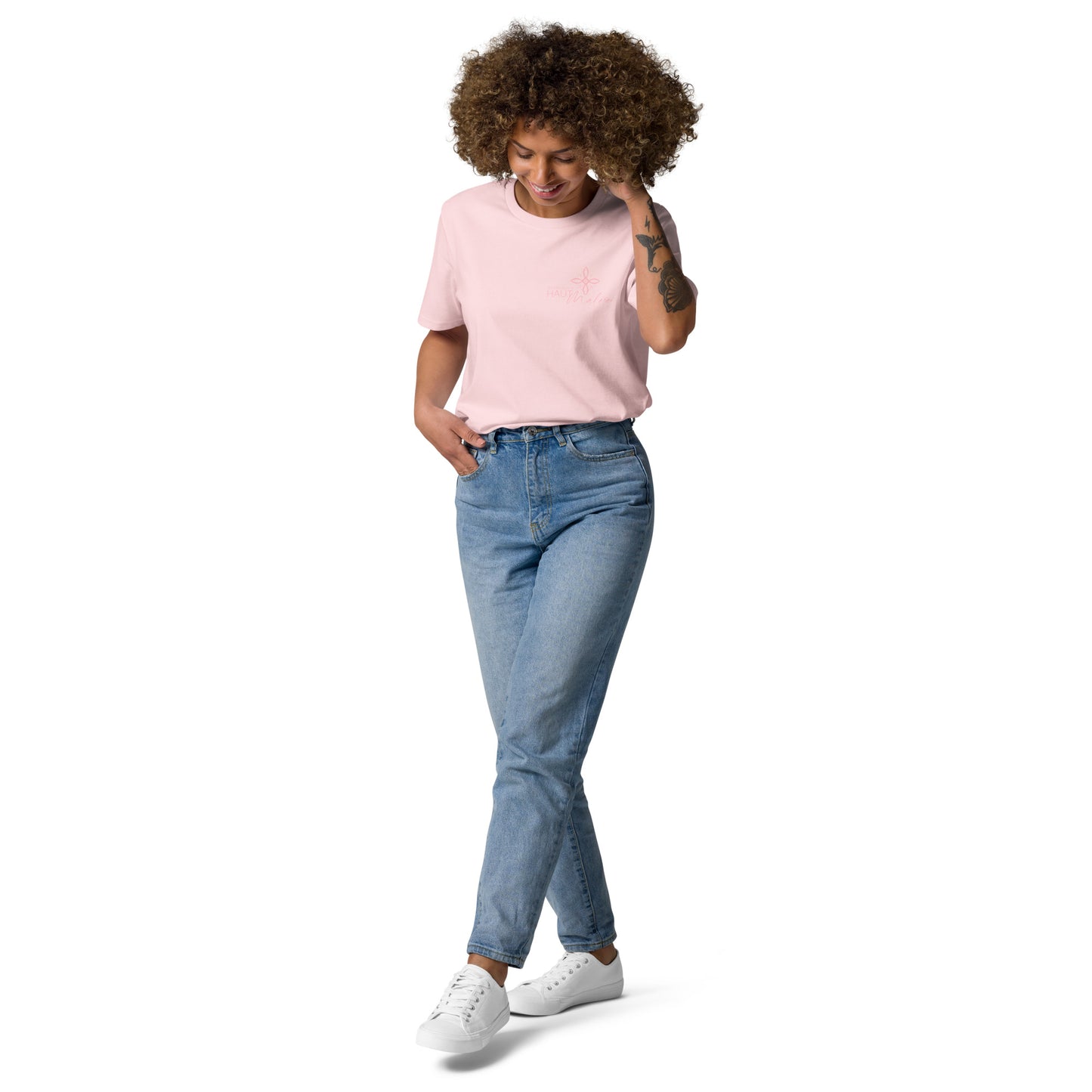 Chiemseer Hautmalerei - Flower - Unisex-Bio-Baumwoll-T-Shirt