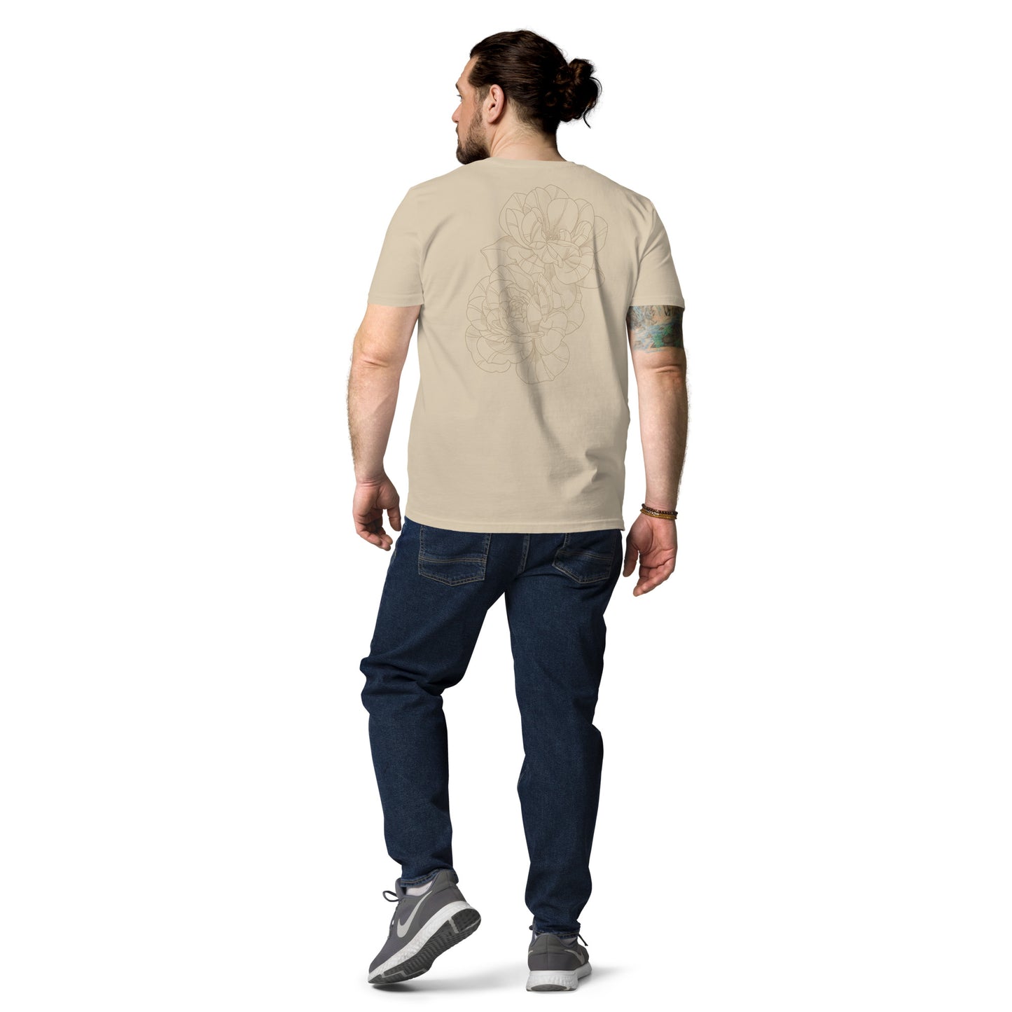 Chiemseer Hautmalerei - Flower - Unisex-Bio-Baumwoll-T-Shirt