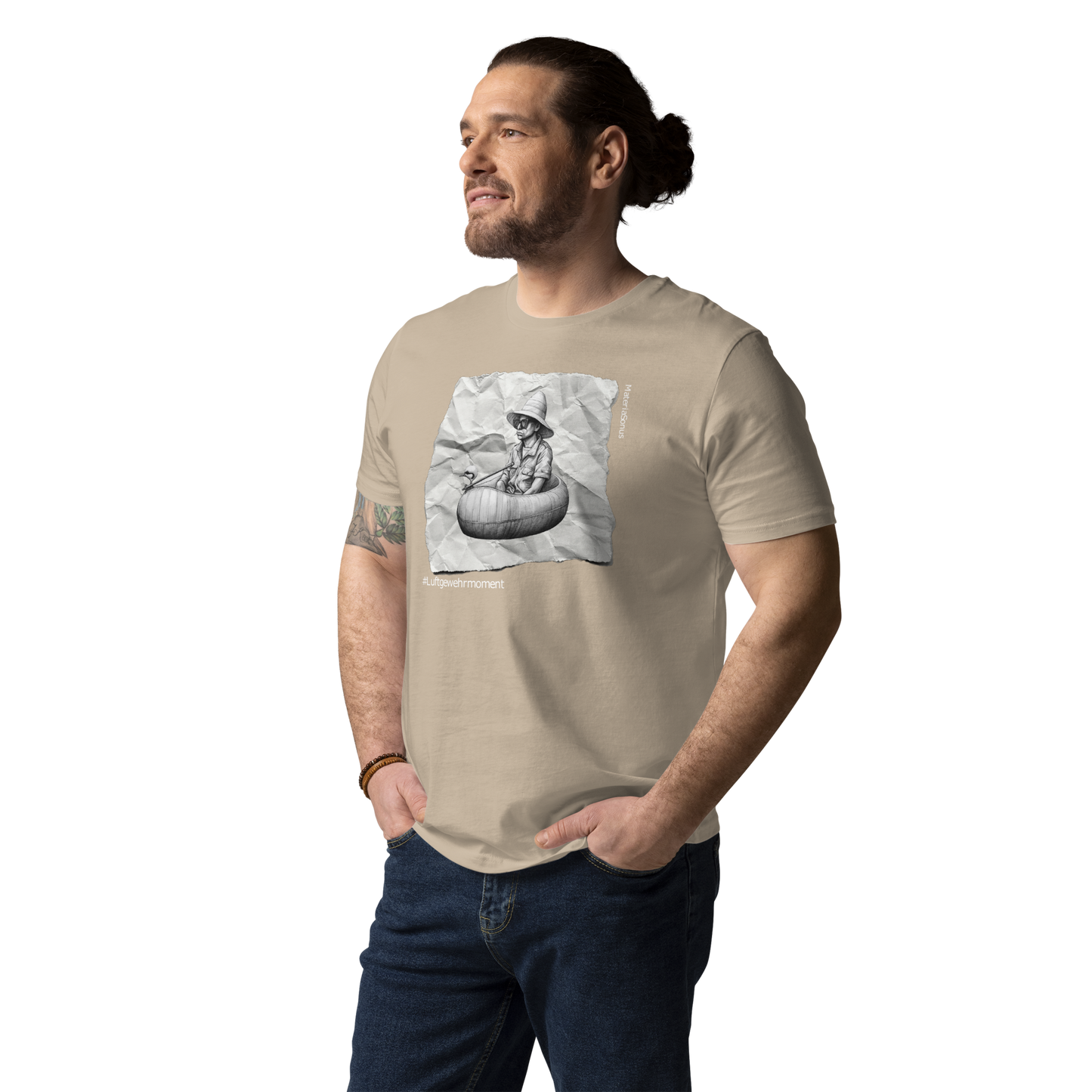"Opfer" - aus der Kollektion Luftgewehrmoment - Bio-Baumwoll-T-Shirt Unisex