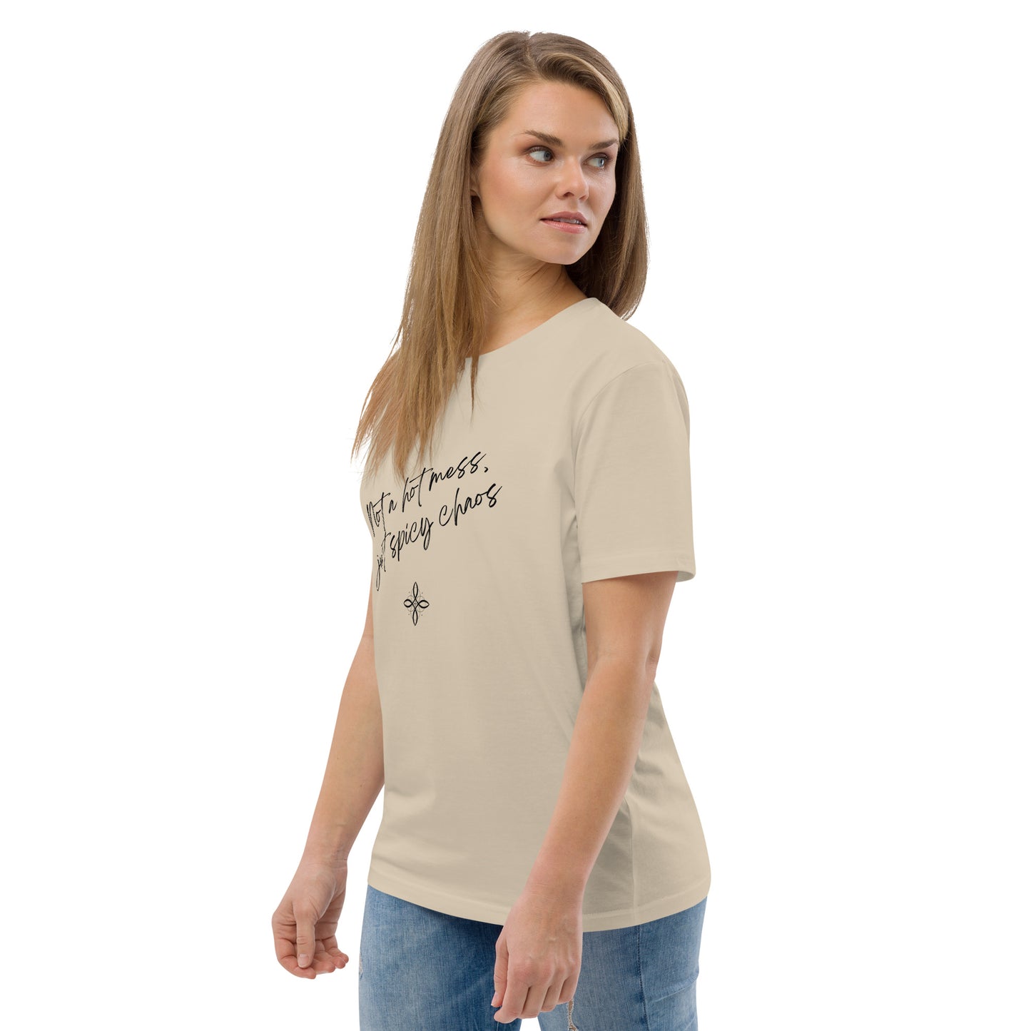 Unisex-Bio-Baumwoll-T-Shirt - hot mess