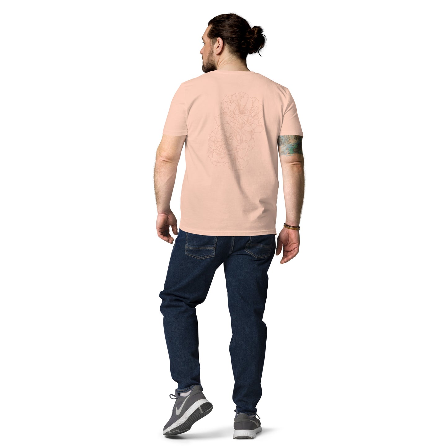 Chiemseer Hautmalerei - Flower - Unisex-Bio-Baumwoll-T-Shirt