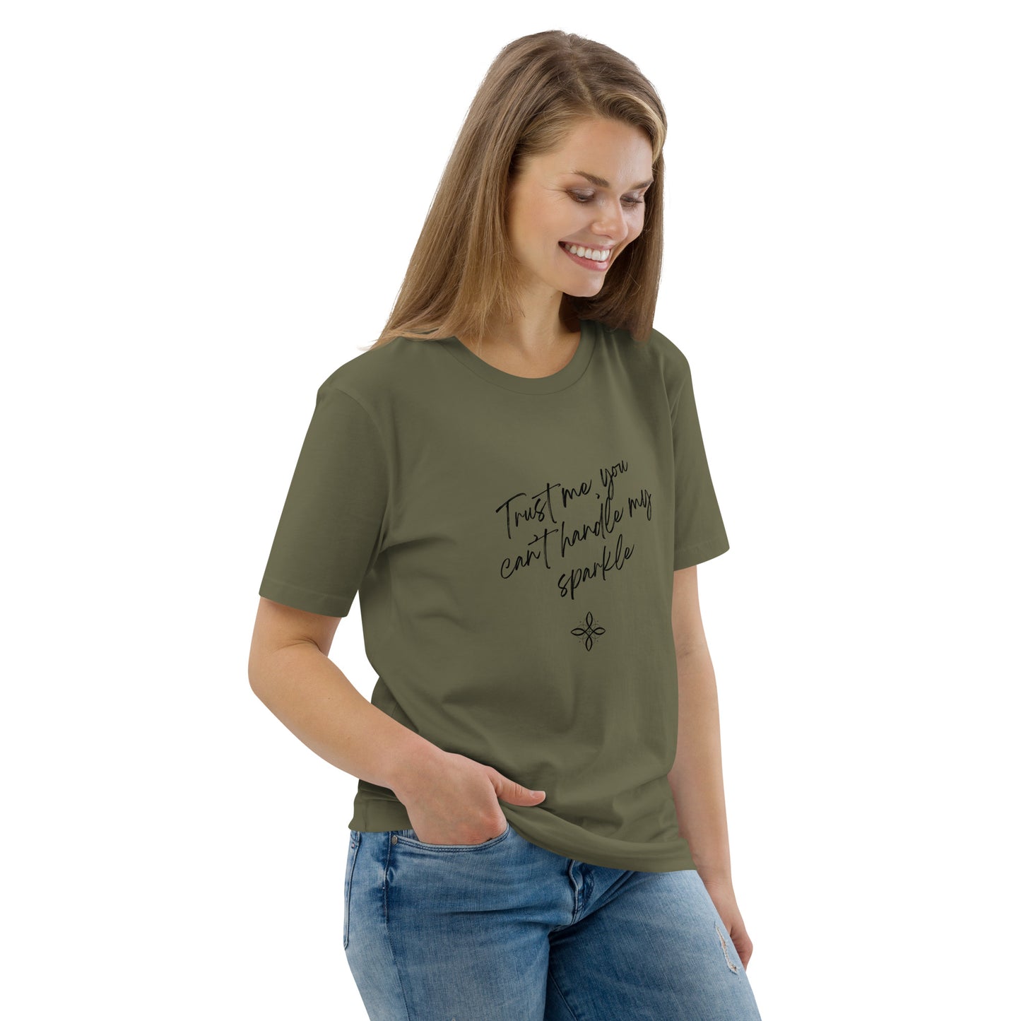 Unisex-Bio-Baumwoll-T-Shirt -sparkle-