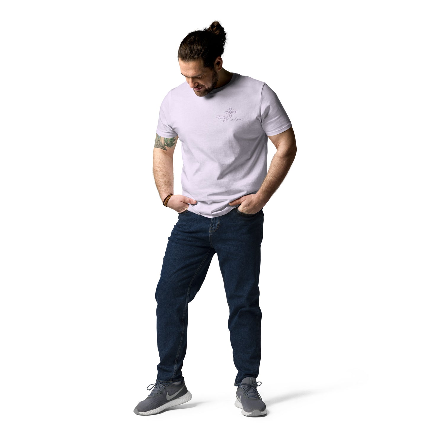 Chiemseer Hautmalerei - Flower - Unisex-Bio-Baumwoll-T-Shirt