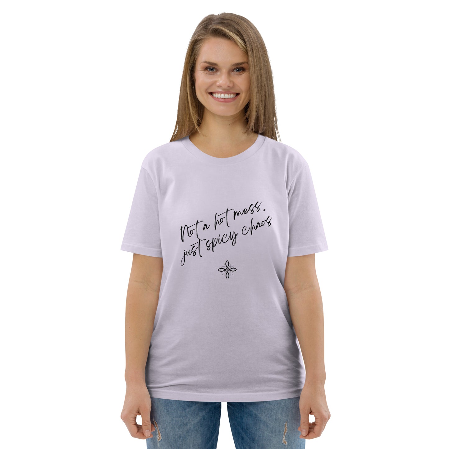 Unisex-Bio-Baumwoll-T-Shirt - hot mess
