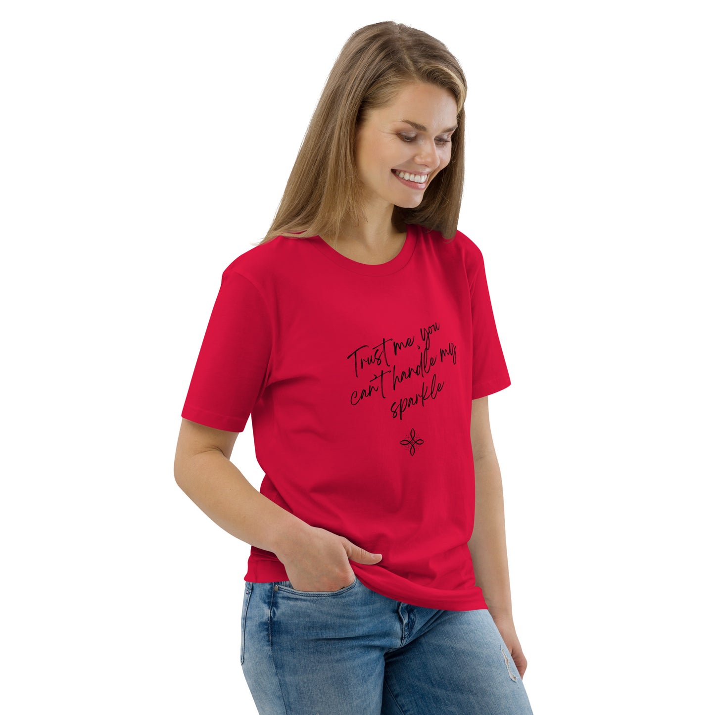 Unisex-Bio-Baumwoll-T-Shirt -sparkle-