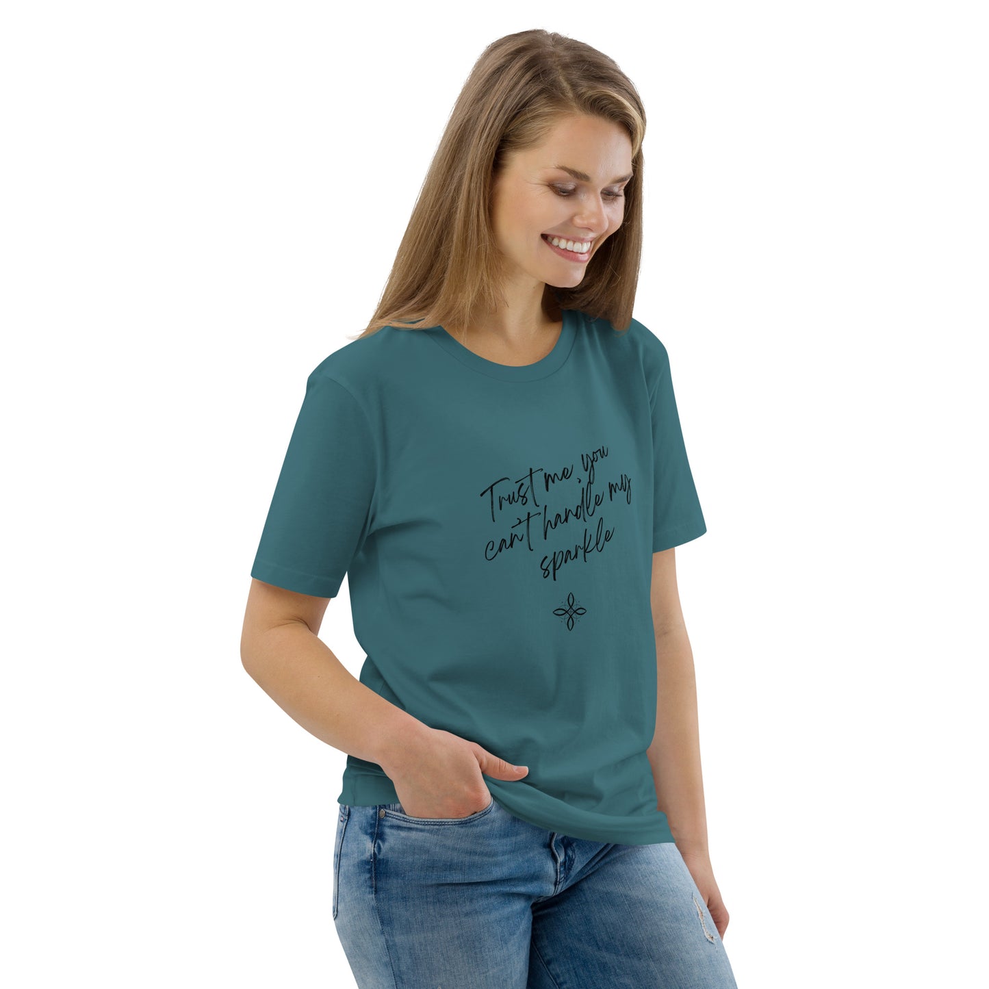 Unisex-Bio-Baumwoll-T-Shirt -sparkle-