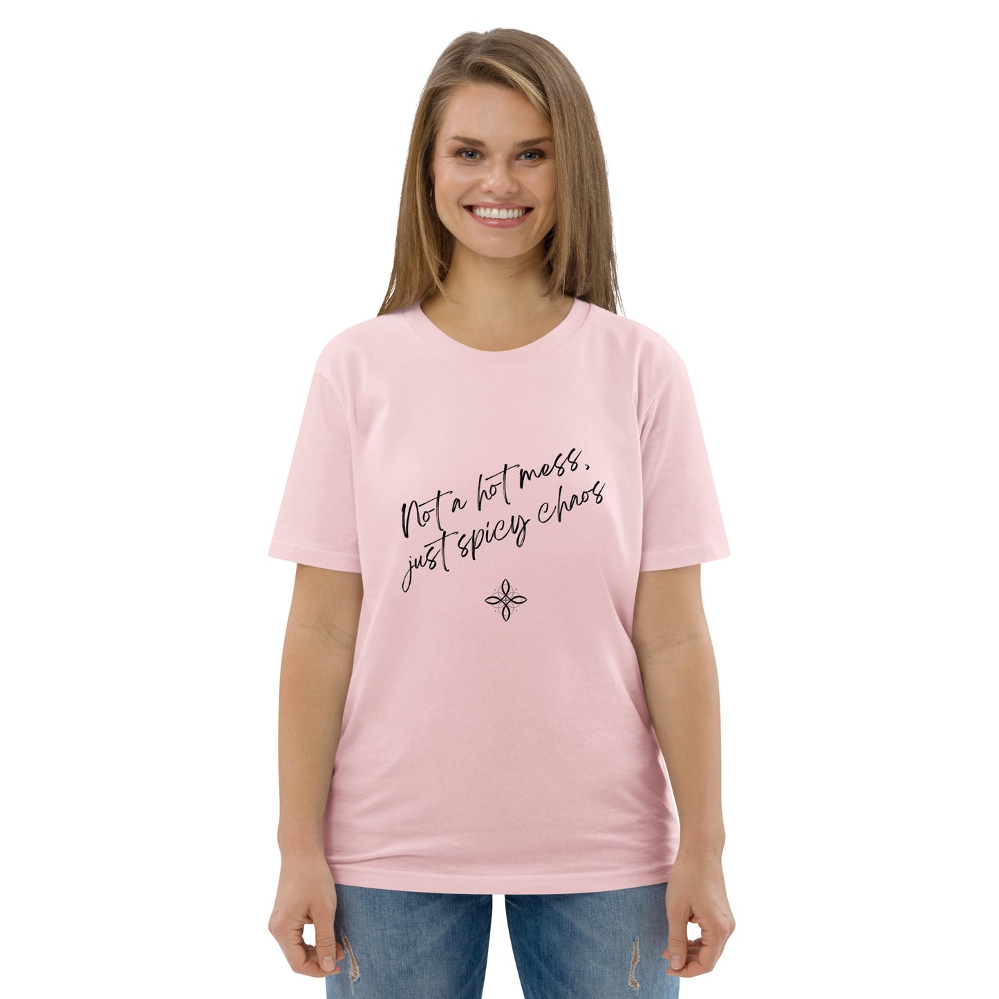 Unisex-Bio-Baumwoll-T-Shirt - hot mess