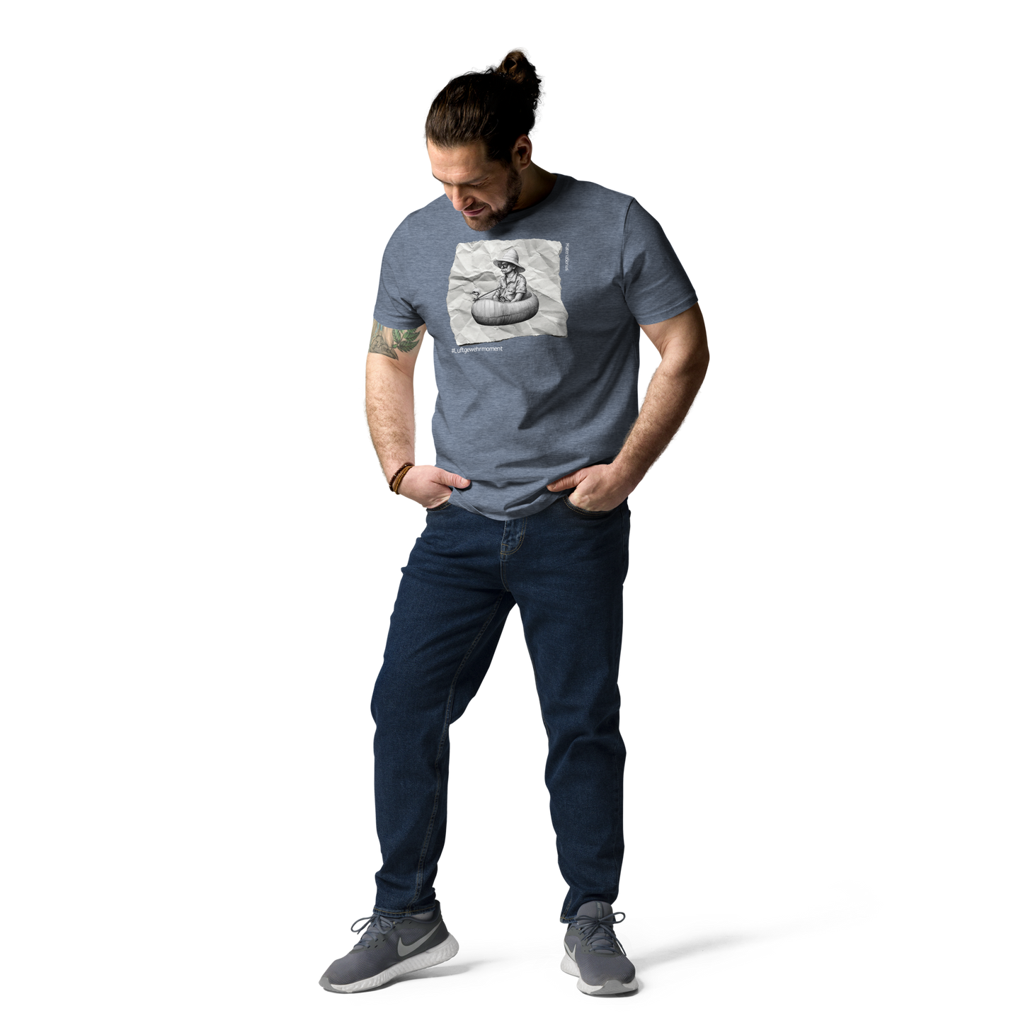 "Opfer" - aus der Kollektion Luftgewehrmoment - Bio-Baumwoll-T-Shirt Unisex