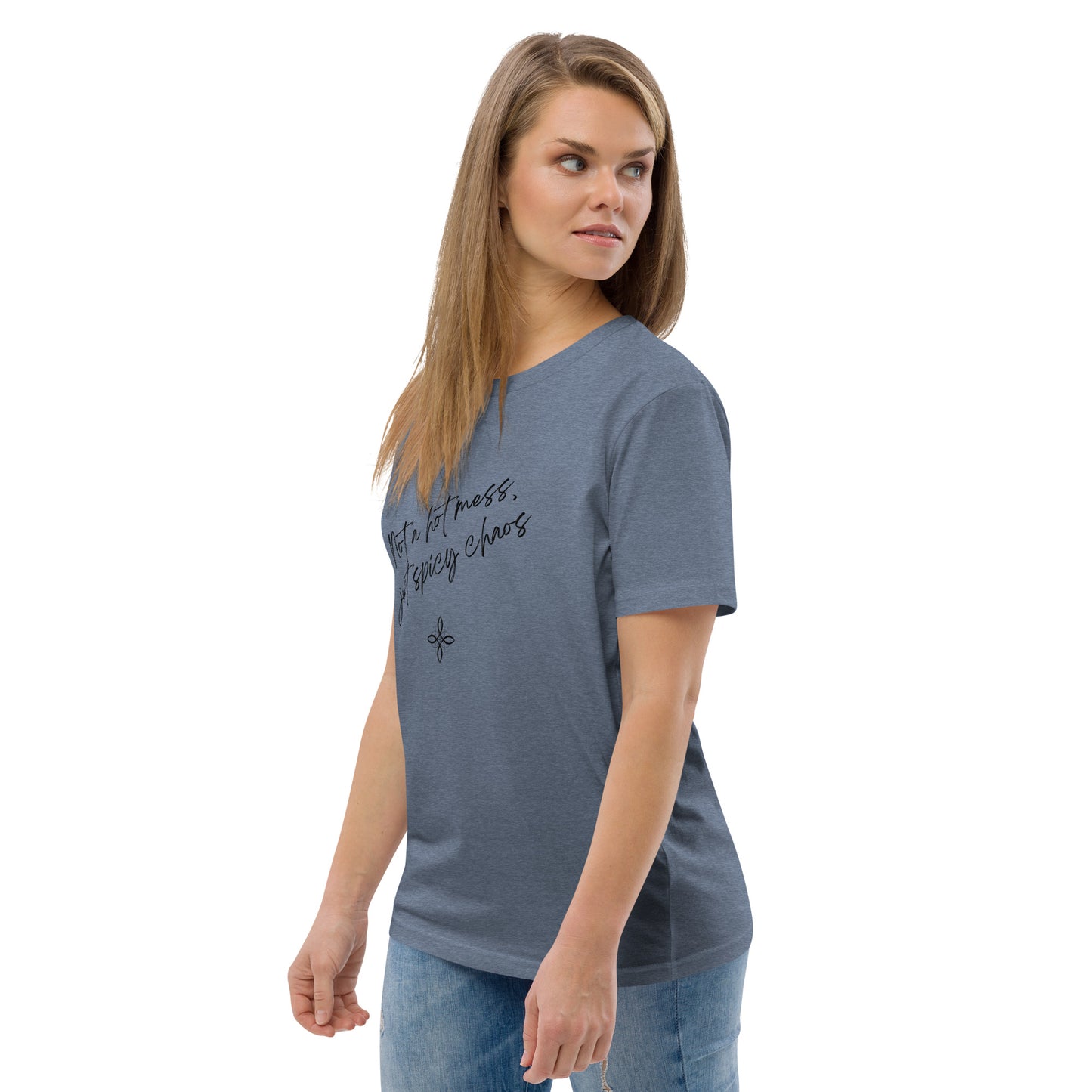 Unisex-Bio-Baumwoll-T-Shirt - hot mess