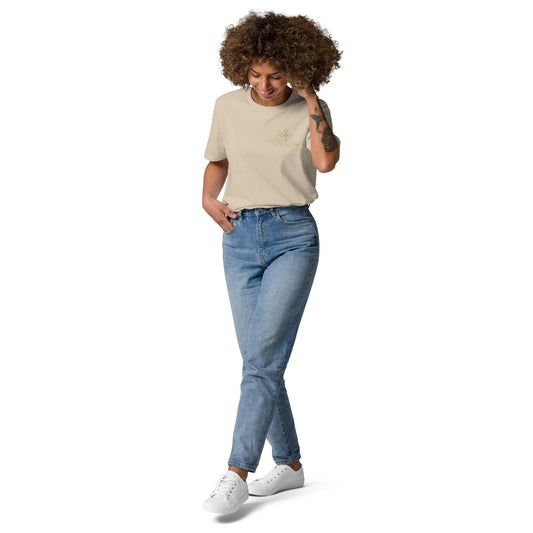 Chiemseer Hautmalerei - Flower - Unisex-Bio-Baumwoll-T-Shirt