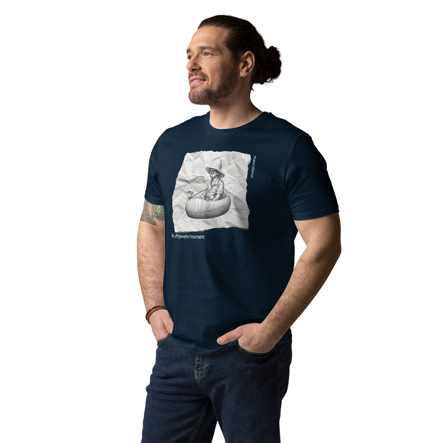 "Opfer" - aus der Kollektion Luftgewehrmoment - Bio-Baumwoll-T-Shirt Unisex