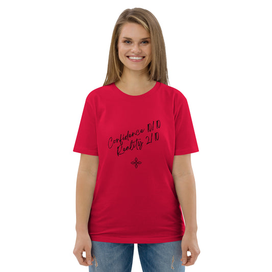 Unisex-Bio-Baumwoll-T-Shirt -confidence-