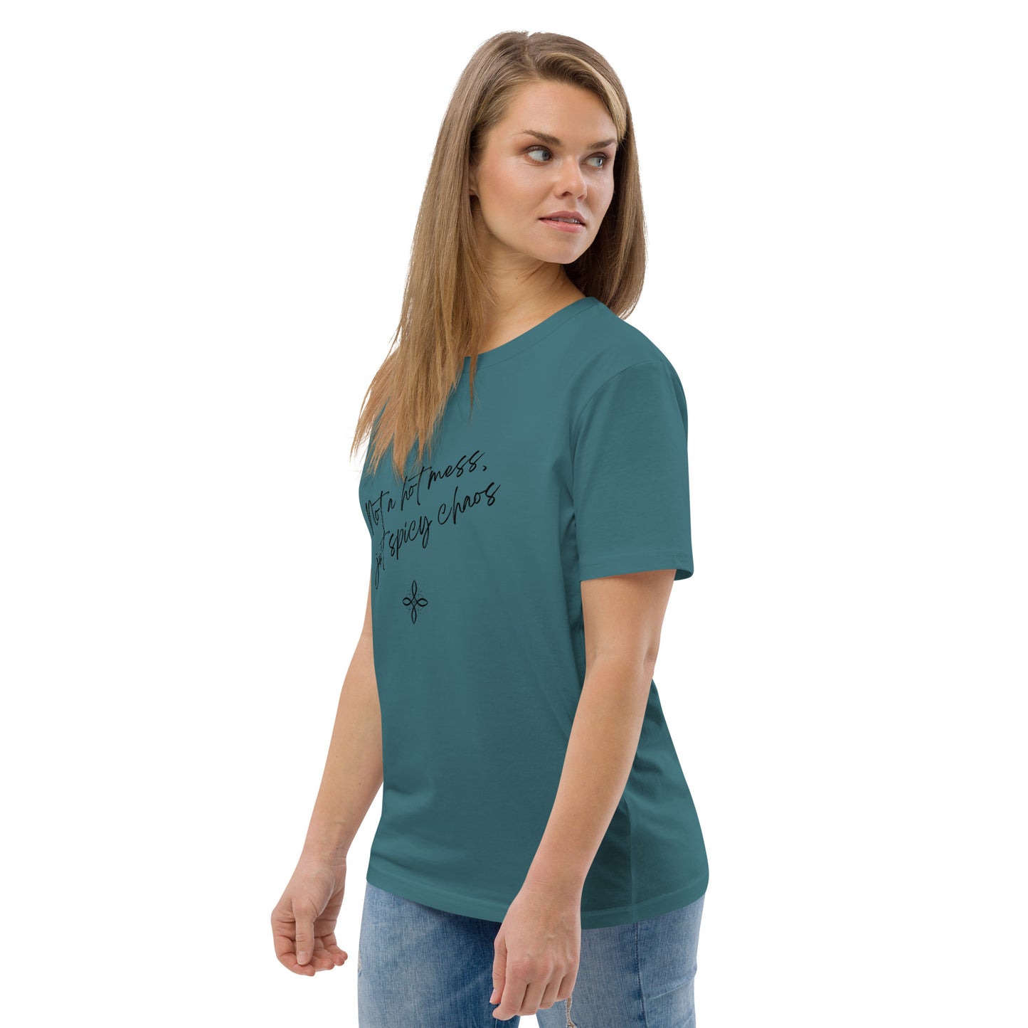 Unisex-Bio-Baumwoll-T-Shirt - hot mess